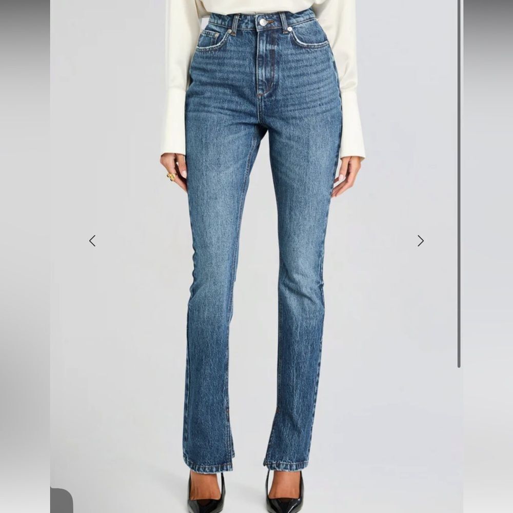 NWT SEROYA LAFAYETTE SLIM STRAIGHT LEG JEAN